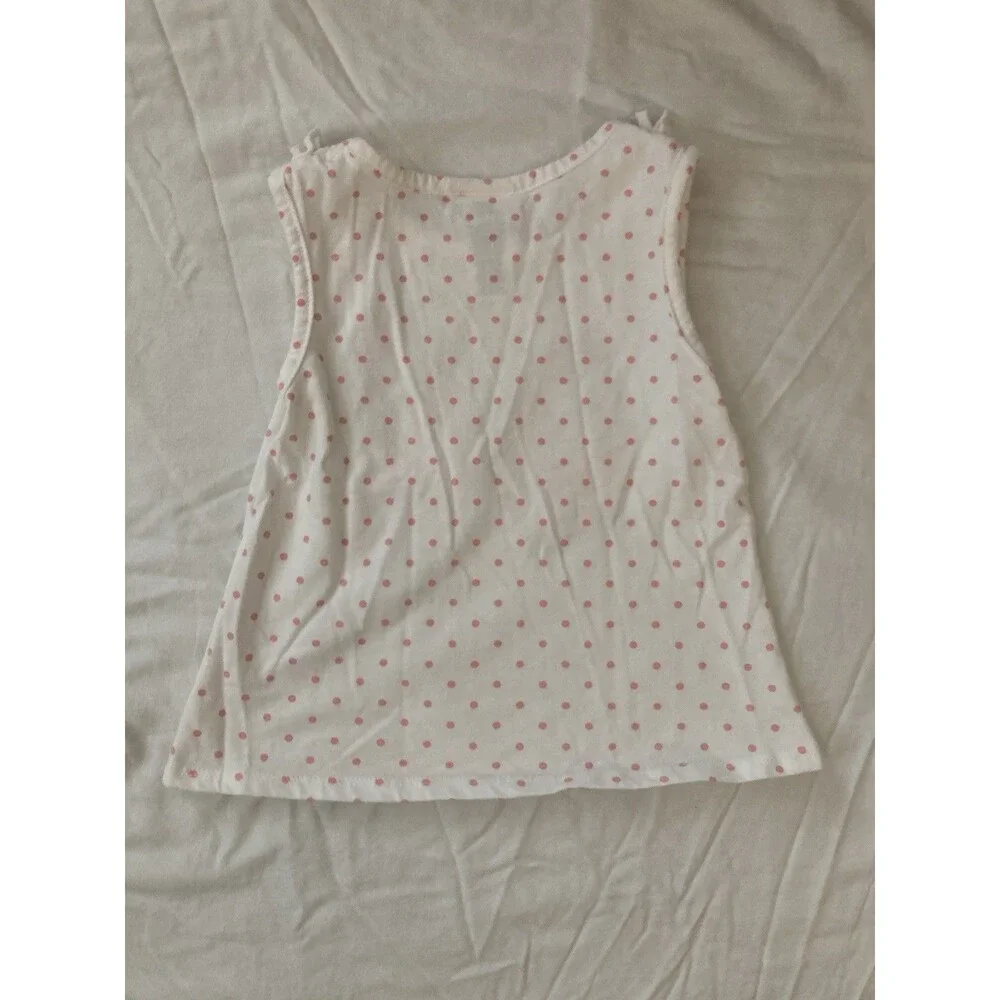Size 5 Little Lass girls clothes - 1 piece T shirt | polka dot & butterfly theme